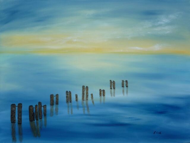 Pintura titulada "Largons les Amarres" por Elisa Cook Benbassat Bassat, Obra de arte original, Otro