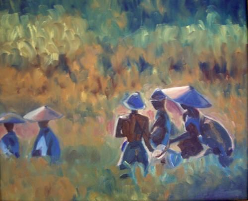 Peinture intitulée "Peinture" par Clo Lecouturier, Œuvre d'art originale