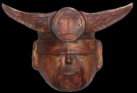 Sculptuur getiteld "La Vérité" door Gril, Origineel Kunstwerk