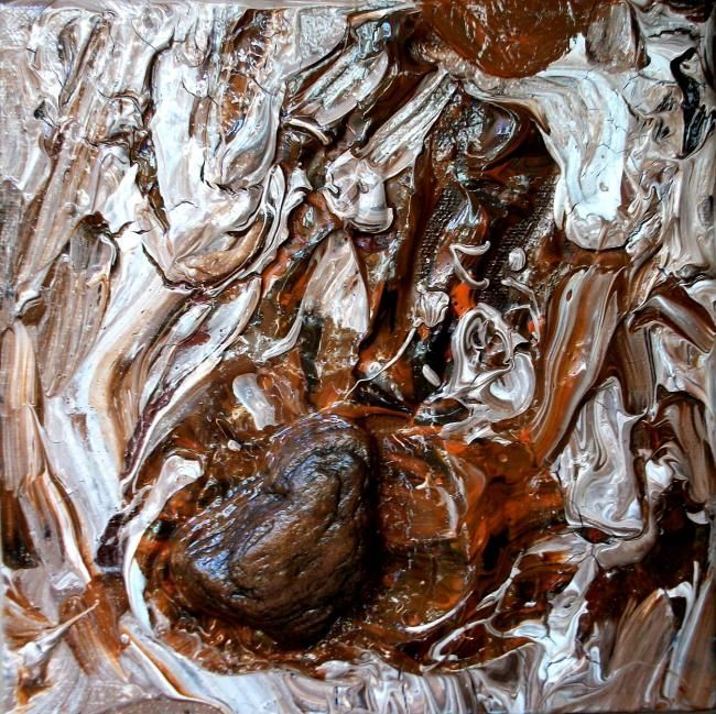 Painting titled "Compos sui 1" by Nathalia Chipilova, Original Artwork, Oil