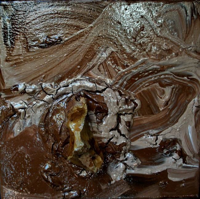 Painting titled "Compos sui 2" by Nathalia Chipilova, Original Artwork, Oil