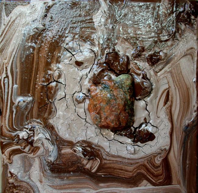 Peinture intitulée "Compos sui 3" par Nathalia Chipilova, Œuvre d'art originale, Huile