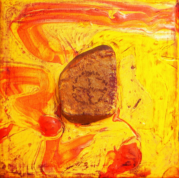 Peinture intitulée "Acta est fabula 3" par Nathalia Chipilova, Œuvre d'art originale, Acrylique