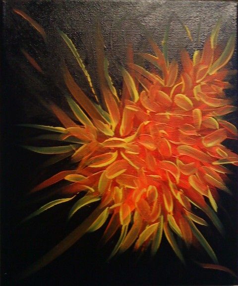Painting titled "02" by Croket, Original Artwork