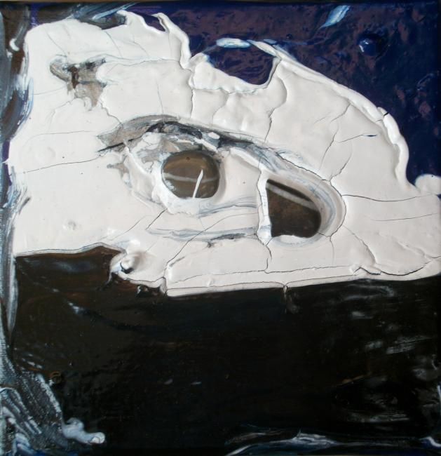 Peinture intitulée "Hic et hunc 1" par Nathalia Chipilova, Œuvre d'art originale, Huile