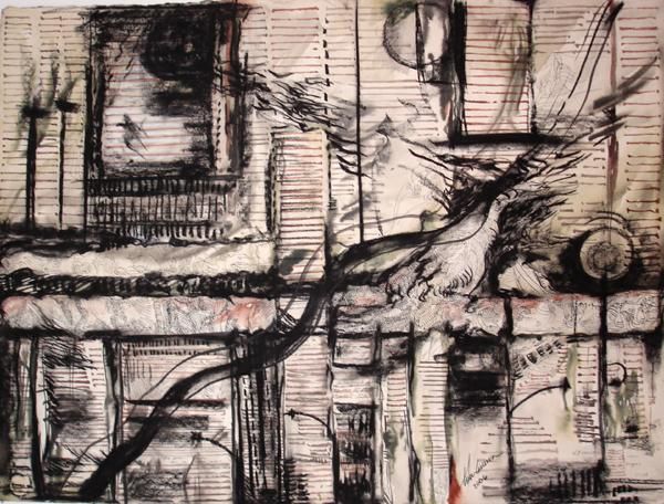 Drawing titled "Serpientes y Escale…" by Toni Guerra, Original Artwork