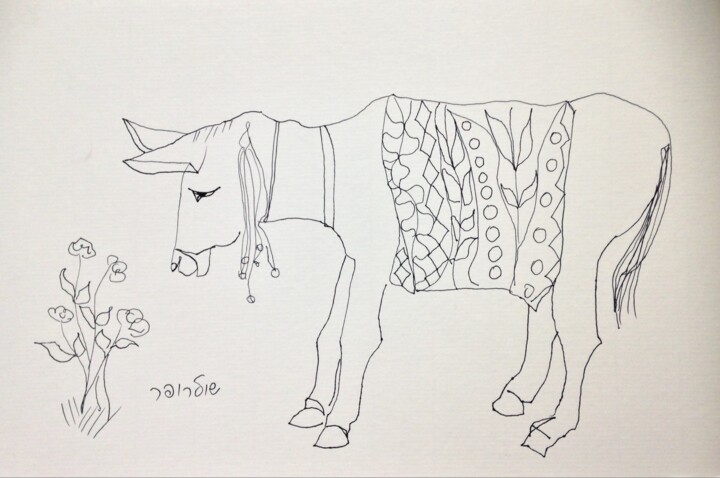 图画,  7.9x11.4 in 