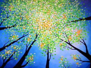 「Spring is in the air」というタイトルの絵画 Clementine Iyerによって, オリジナルのアートワーク, その他