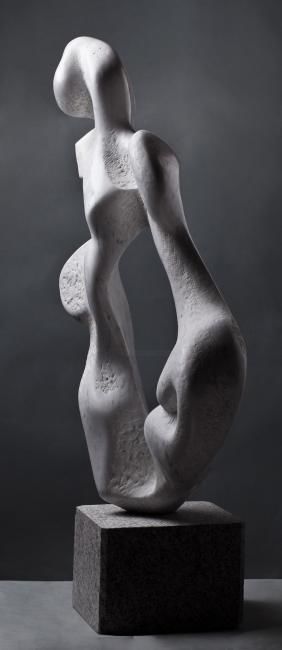 Sculpture titled ""Wind"" by Tanev, Original Artwork, Stone