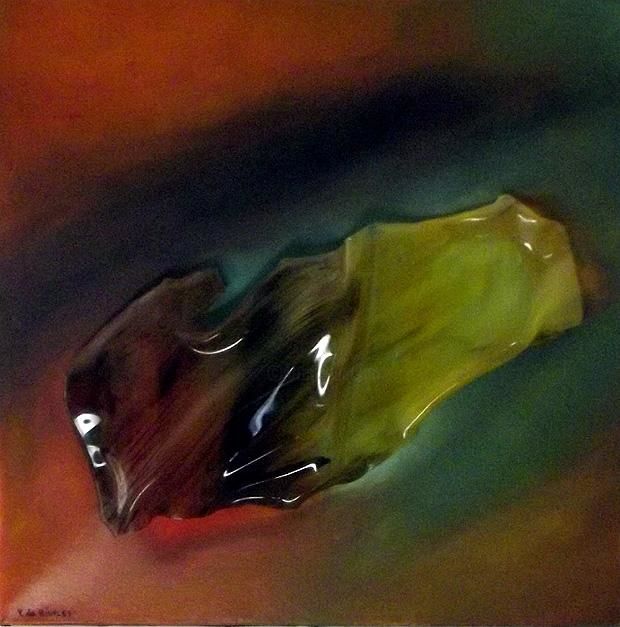 Painting titled "N° 888, sculpture p…" by Vera De Rivales, Original Artwork, Oil