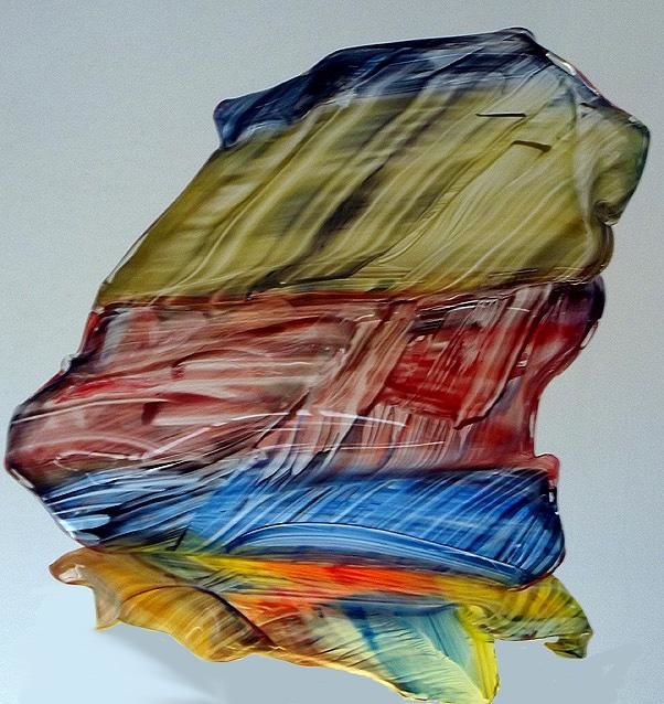 Sculpture titled "sculpture peinte en…" by Vera De Rivales, Original Artwork, Other