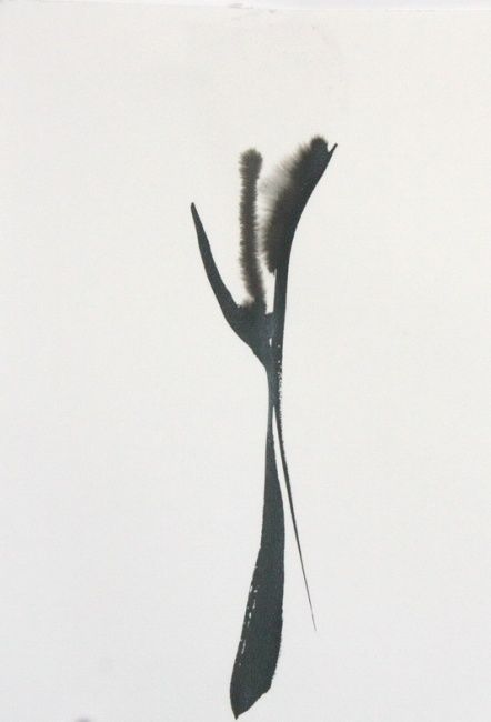 Dessin intitulée "1 corps 1 trait" par Yves Anane, Œuvre d'art originale