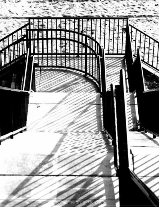 Photography titled "Fork in the stairs" by Sdb Photography, Original Artwork