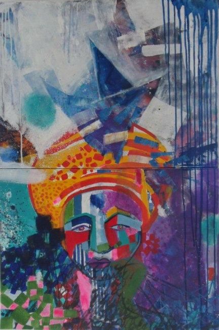 Painting titled "nocni mornar" by Izabela Matos, Original Artwork