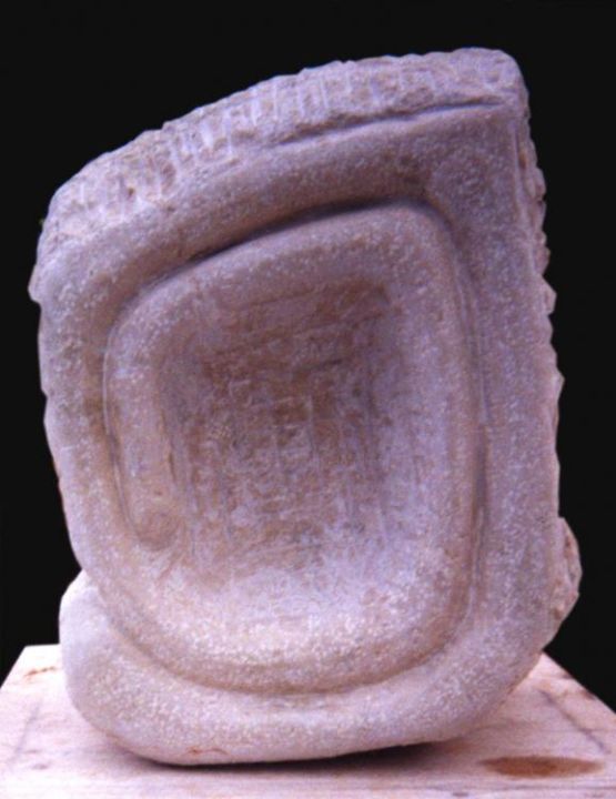 Sculptuur getiteld "VACÍO (VISTA 1)" door Oscar Carballo, Origineel Kunstwerk