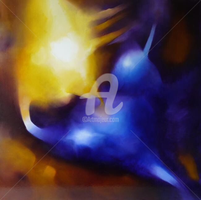 Peinture intitulée "Porte 29" par Martial Bidard, Œuvre d'art originale, Huile