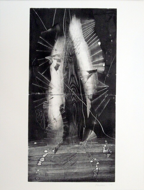 Printmaking titled "Esprit" by Kaoru Tsuzawa, Original Artwork
