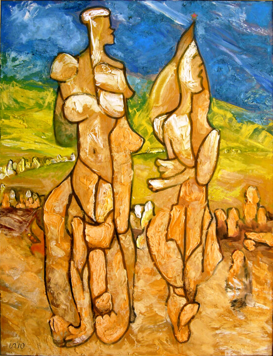 绘画,  51.2x39.4 in 