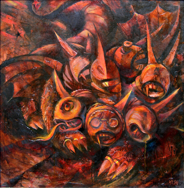 绘画,  37.4x36.2 in 
