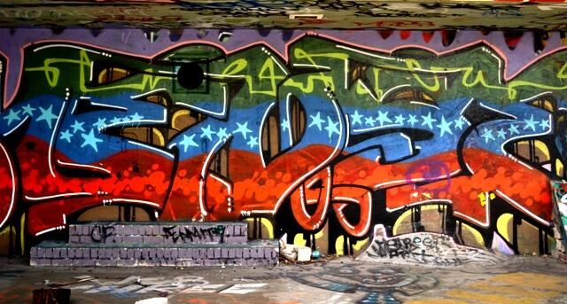 Photography titled "Key Biscayne Graffi…" by Lisa Bourgeois, Original Artwork