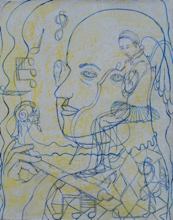 Swan Lake 图画, 21x16 in