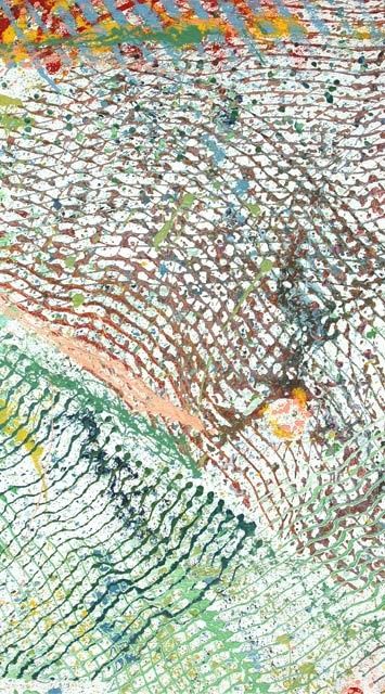 Ζωγραφική με τίτλο "The Net Effect - Se…" από George Mallinckrodt, Αυθεντικά έργα τέχνης, Λάδι