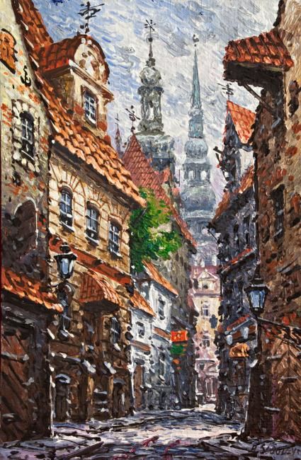 Painting titled "001.jpg" by Iosifovna, Original Artwork, Oil