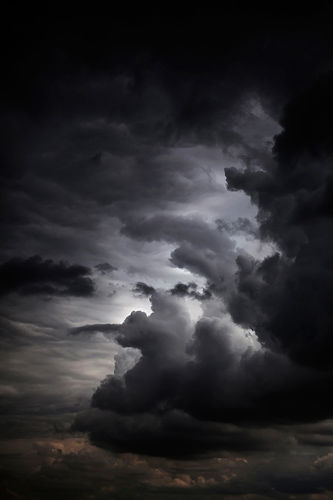 Fotografia intitulada "Gloomy Sky 0003" por Marcin Prasal, Obras de arte originais
