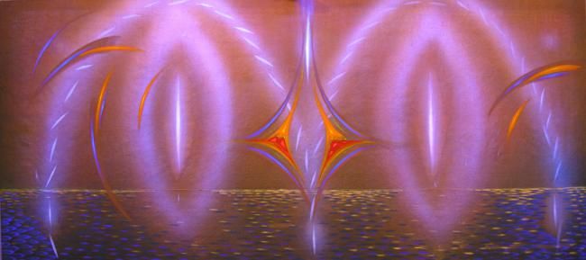 Painting titled "Перепутье" by Inner Light, Original Artwork, Oil