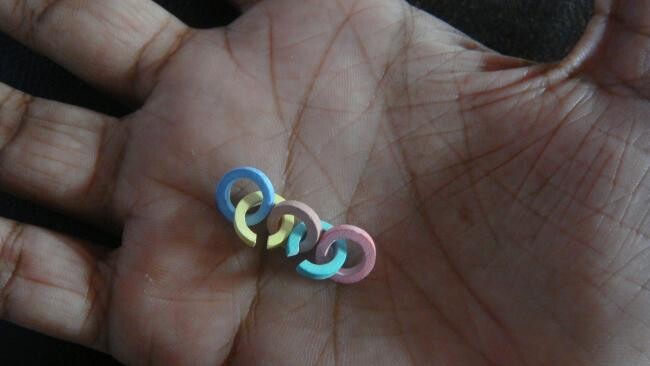 Sculpture intitulée "Olympics" par Bijay Boghani, Œuvre d'art originale