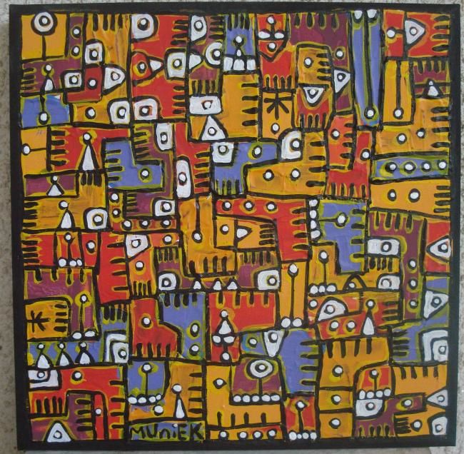 Schilderij getiteld "MUniEK___620_-_30cm…" door Muniek, Origineel Kunstwerk