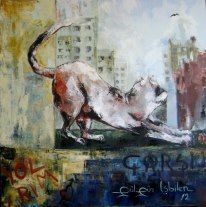 güzel gün 图画, 35.4x35.4 in
