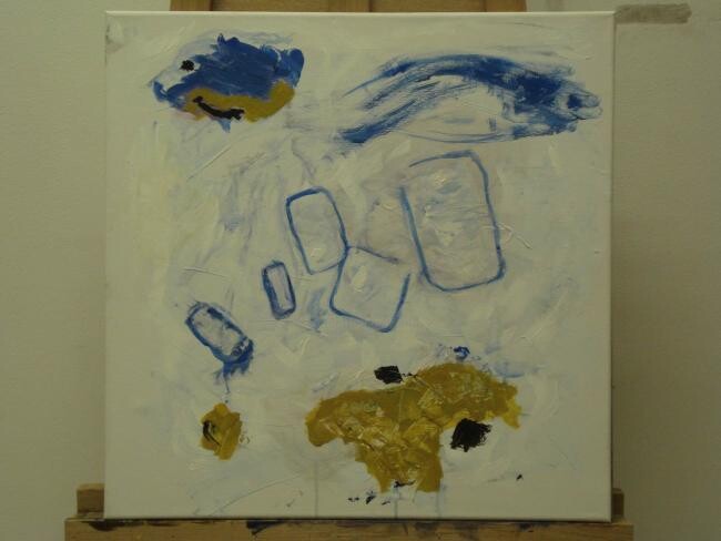 Peinture intitulée "see view" par Amr Assaad, Œuvre d'art originale