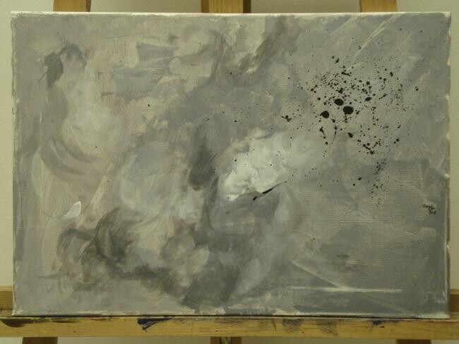 Peinture intitulée "day" par Amr Assaad, Œuvre d'art originale