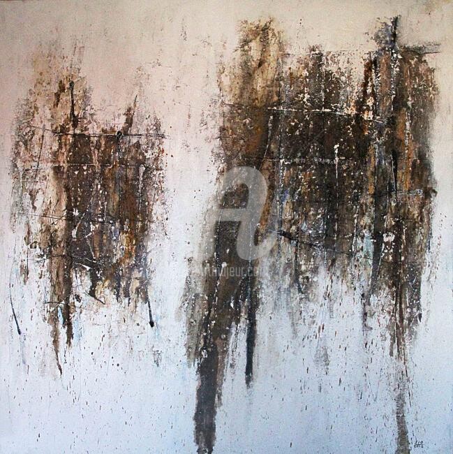 Painting titled "Turning Mirrors Int…" by Sio Montera, Original Artwork, Oil