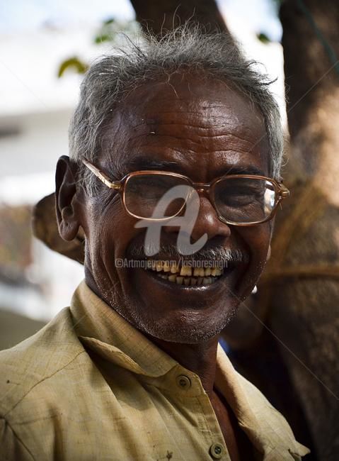 Photography titled "OldMan" by Kishore Singh, Original Artwork