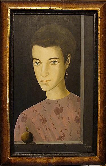 Painting titled "Portrait of Doina" by Reginald Gray, Original Artwork