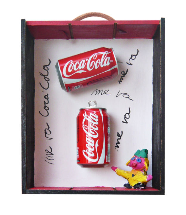 Sculptuur getiteld "Me va, me va, me va…" door C F Vay, Origineel Kunstwerk, Anders