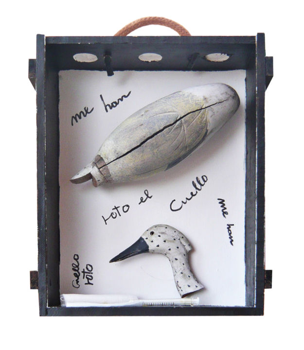 Sculptuur getiteld "Me han roto el cuel…" door C F Vay, Origineel Kunstwerk, Anders
