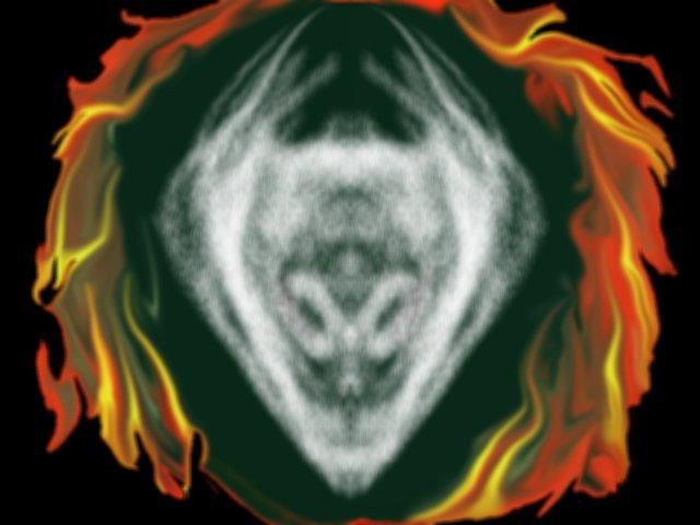 Digital Arts titled "devil carrier" by Highlander Nightlion, Original Artwork