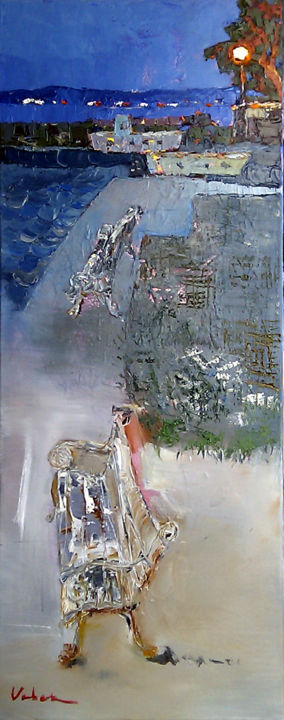 绘画,  49.2x19.7 in 