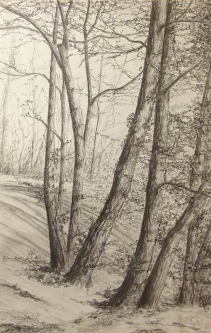Dessin intitulée "D-F.A.-8." par Murielle Léger, Œuvre d'art originale, Autre