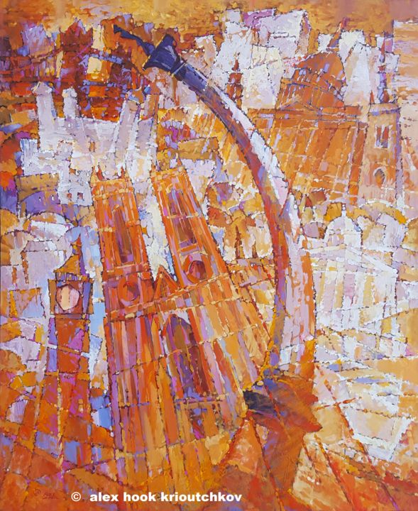 London 绘画, 28.7x23.6 in