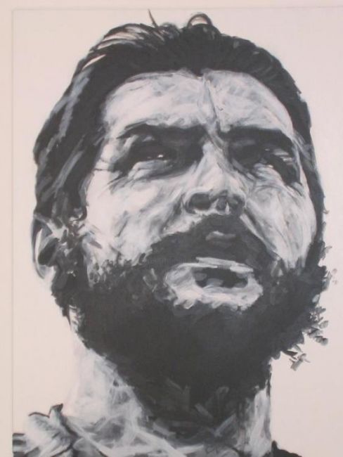 Peinture intitulée "la che" par Erwan Deuff, Œuvre d'art originale
