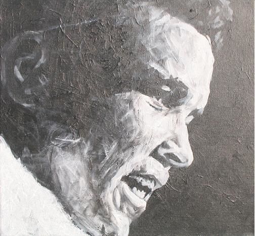 Peinture intitulée "Ali" par Erwan Deuff, Œuvre d'art originale