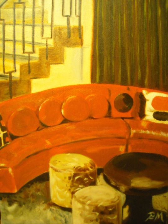 Intérieur 70 绘画, 21.7x15 in