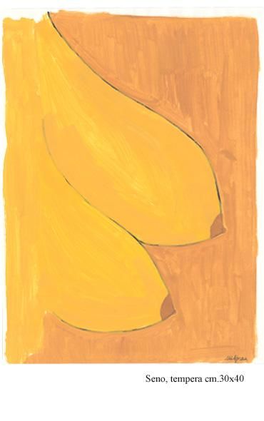 Painting titled "Seno" by Marcello Aprea, Original Artwork
