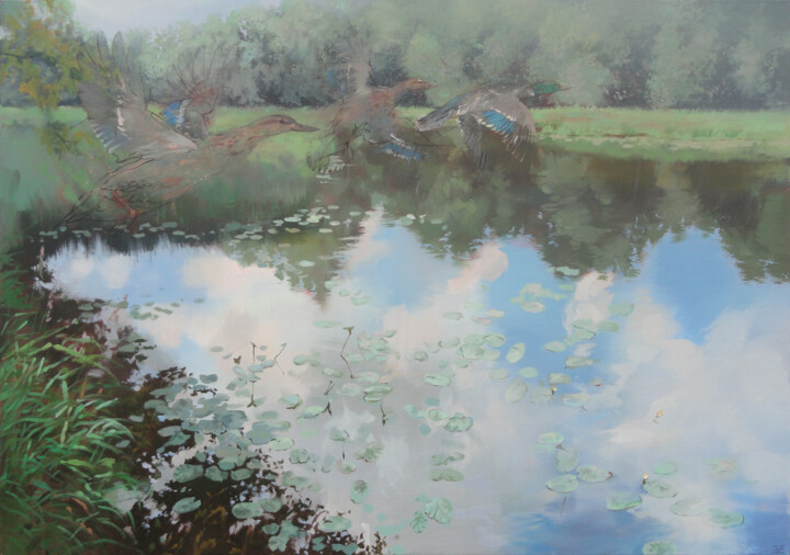 绘画,  27.6x39.4 in 