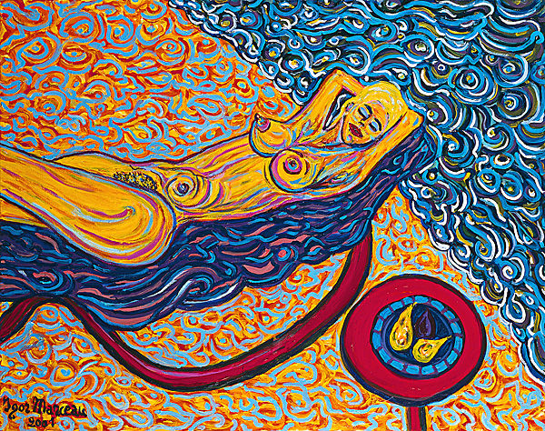 les fruits de ma passion 绘画, 31.9x39.4 in