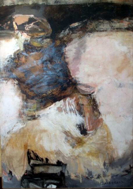 Peinture intitulée "XAP 163x114cm tech…" par Catherine Monmarson, Œuvre d'art originale, Acrylique